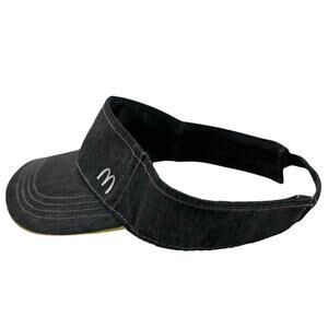 McDonald’s Vintage Denim Visor Hat - Timeless Elements Adjustable‎